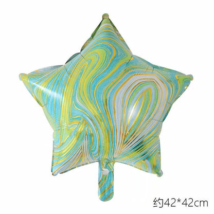 Billion Balloons New 18-Inch Love Star Aluminum Balloon Min.100PCS