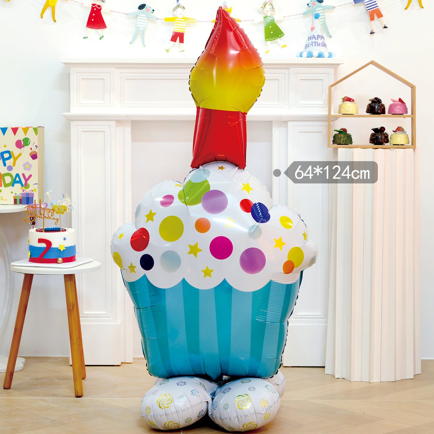 Large Cartoon Aluminum Film Balloon Standing Base Party Min.50PCS