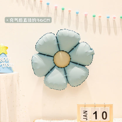 Billion Balloons INS Style Matte Bear Cake Aluminum Film Balloons Min.50PCS