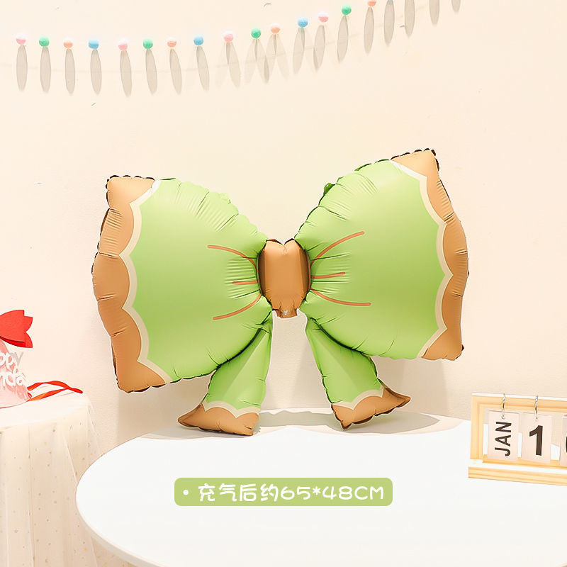 Billion Balloons INS Style Matte Bear Cake Aluminum Film Balloons Min.50PCS