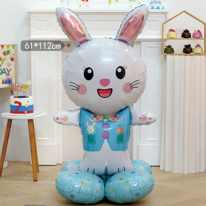Large Cartoon Aluminum Film Balloon Standing Base Party Min.50PCS