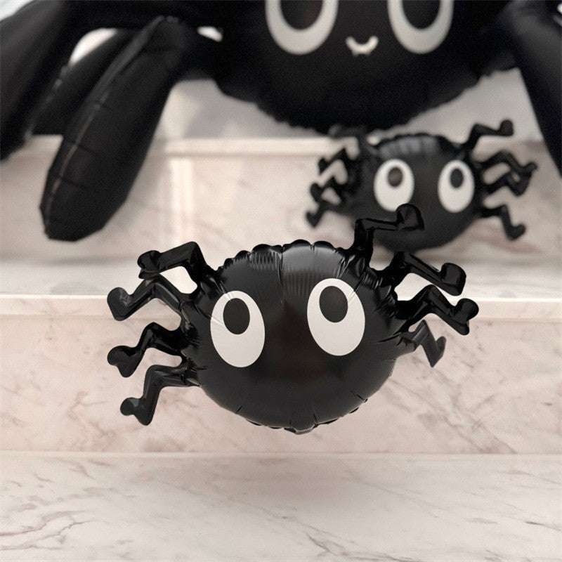 Billion Ballons Halloween Decoration Balloon 3D Large Spider Aluminum Foil Balloon
