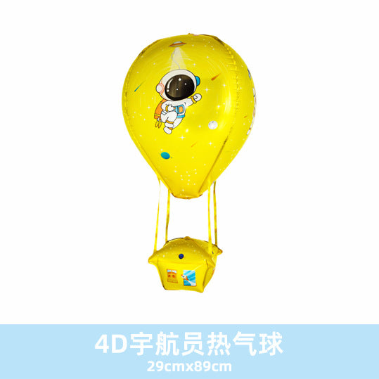 Promotional 3D 4D Floating Balloon Hot Air Gift Original Aluminum Film 50pcs Min.