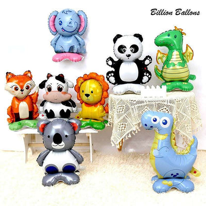 Billion Balloons Cute Cartoon Animal Standing Aluminum Film Balloon
