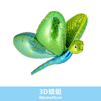 Promotional 3D 4D Floating Balloon Hot Air Gift Original Aluminum Film 50pcs Min.