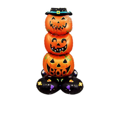 120cm Halloween Party Balloon Witch Skeleton Spider Base Min.50PCS