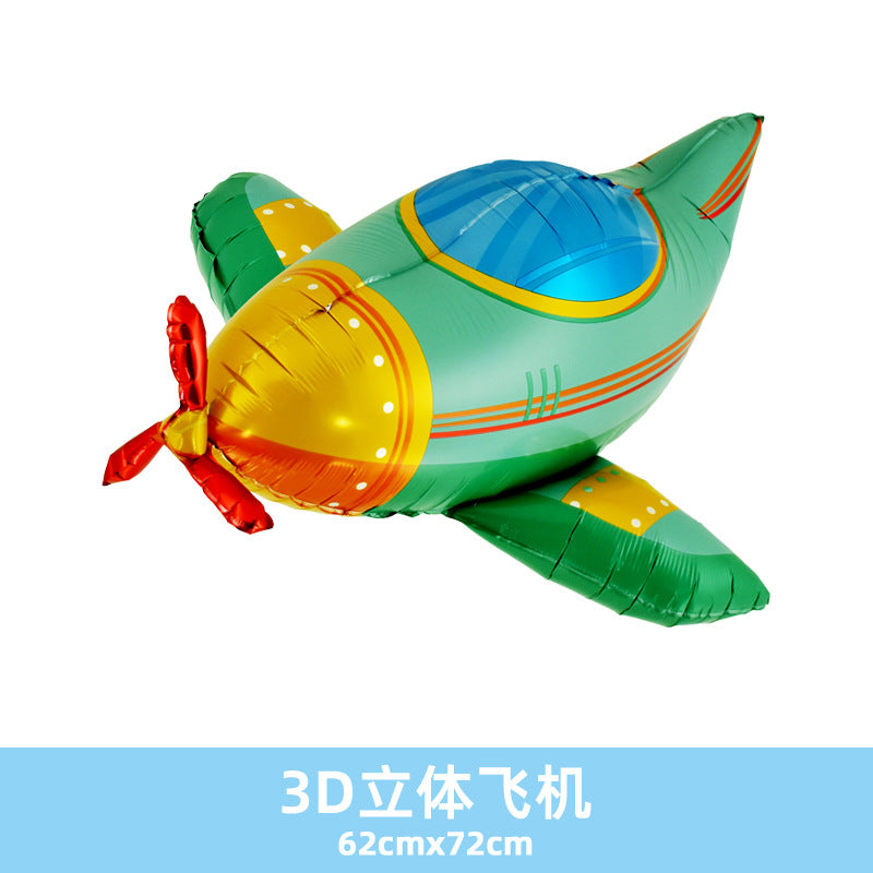 Promotional 3D 4D Floating Balloon Hot Air Gift Original Aluminum Film 50pcs Min.