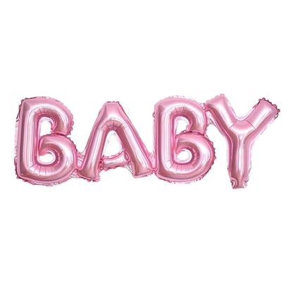 English Letter Balloon for Digital Party Aluminum Foil Decor 80*30cm Min.50PCS