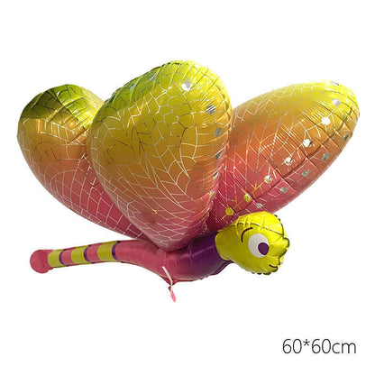 Billion Balloons 3D Butterfly Dragonfly Aluminum Foil Balloon