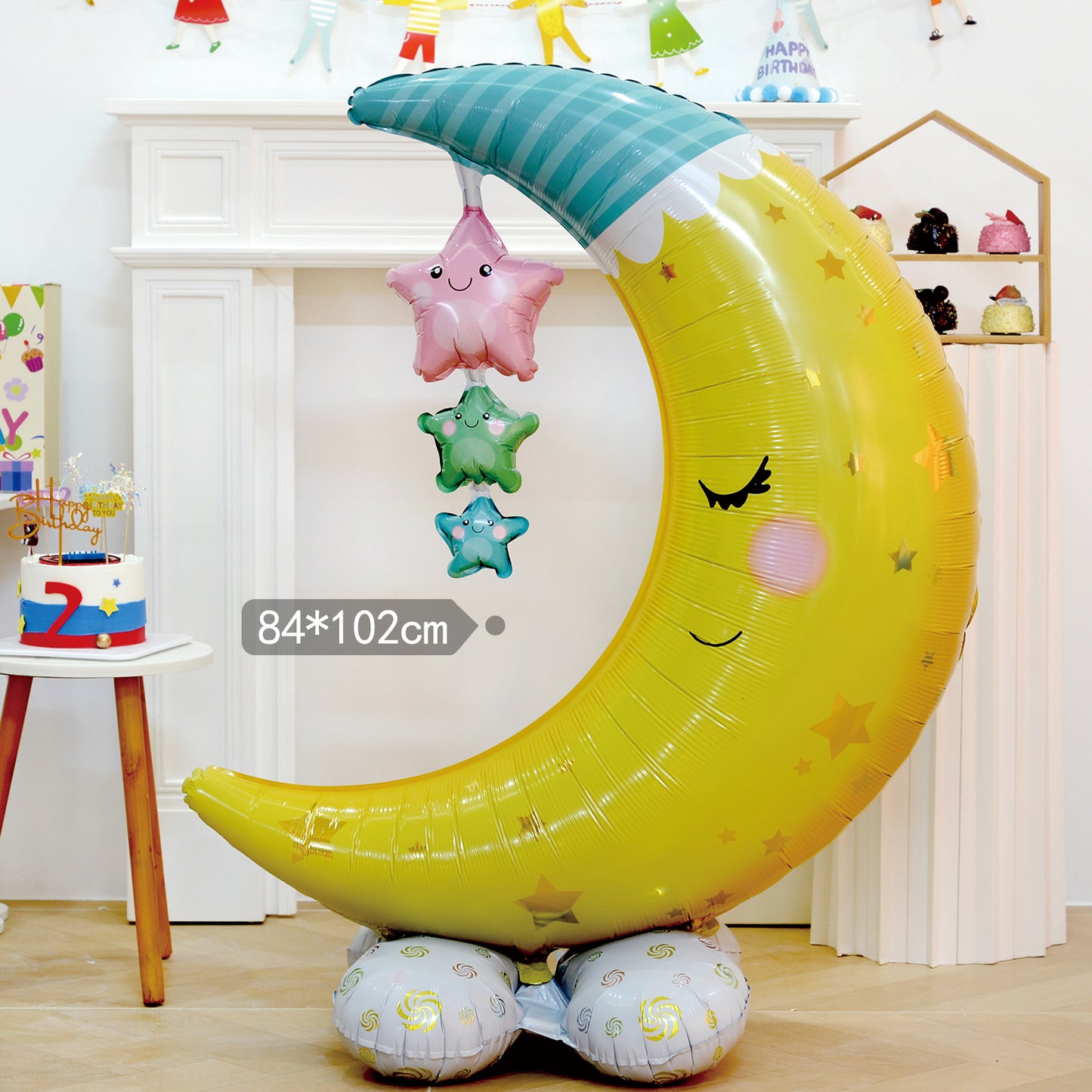 Large Cartoon Aluminum Film Balloon Standing Base Party Min.50PCS