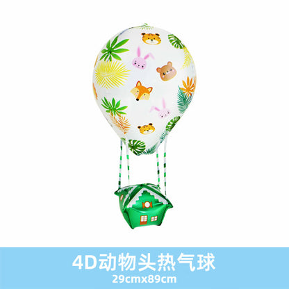 Promotional 3D 4D Floating Balloon Hot Air Gift Original Aluminum Film 50pcs Min.