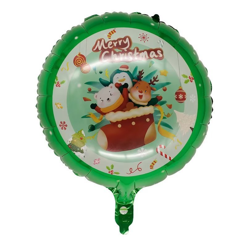 18-Inch Christmas Children's Aluminum Film Decorative Balloon