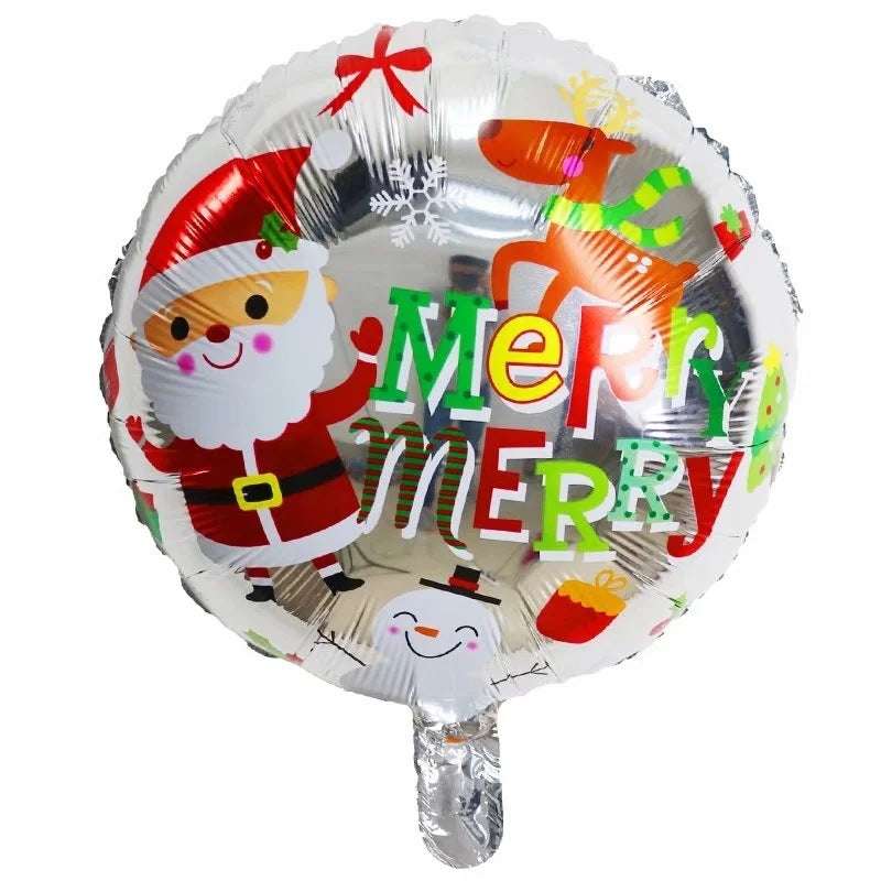 18-Inch Christmas Children's Aluminum Film Decorative Balloon